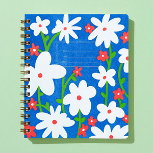 Iron Curtain Press Shorthand Lined Notebook, Wild Flowers 
