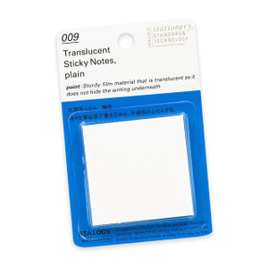  STALOGY Translucent Sticky Notes, 25mm (2 pk) 