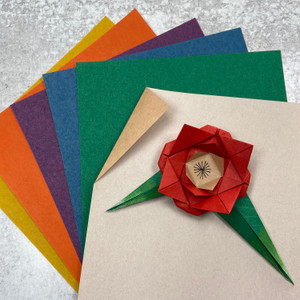  Yasutomo Origami Paper Pack, Kraft 