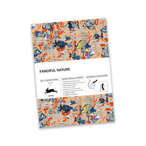 The Pepin Press Artists' Creative and Gift Paper Book, Fanciful Nature 