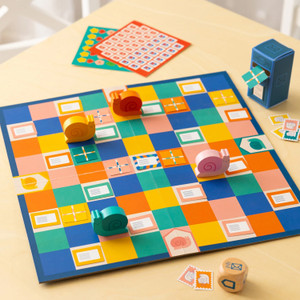 Petit Collage Snail Express Board Game 