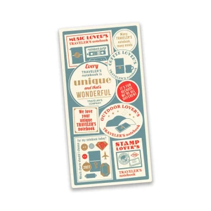 Traveler's Company TRAVELER'S Notebook 2027 Diary Plastic Sheet - Original Size 