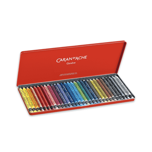  Caran d'Ache Neocolor II Watersoluble Pastels, 30 Set Tin 