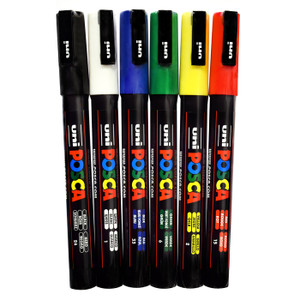 POSCA MOP'R paint marker, PCM-22 - black - Live in Colors