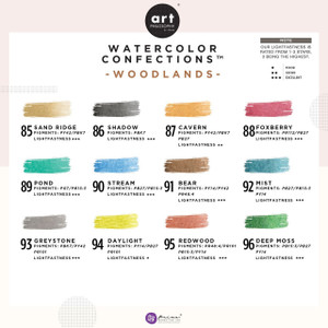 Art Philosophy Watercolor Confections: Woodlands 