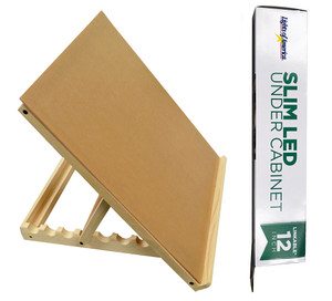 Small Easel with Plexiglass and Light (15.5 X 18) (Out of Stock)