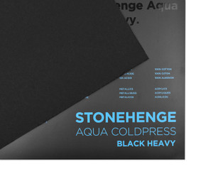 Stonehenge Aqua Cold Press Pad, Black, Heavy 300lb