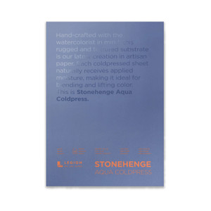 Stonehenge Aqua Block 140lb, Cold Press