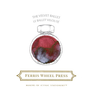 Ferris Wheel Press 38ml Fountain Pen Ink, Velvet Ballet