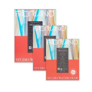 Fabriano Studio Watercolor Pad 140lb Hot Press