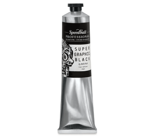 Speedball Professional Relief Ink, 5oz, Supergraphic Black