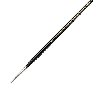 da Vinci Maestro Selected Siberian Kolinsky Red Sable Round X-Sharp Tip Brush, Series 10