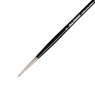 da Vinci Kolinsky Red Sable Retouch-Miniaturist Brush, Extra Short, Series 1505