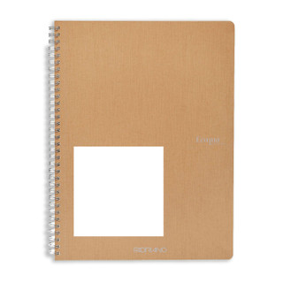 Fabriano EcoQua A4 Spiral Bound Blank Notebook