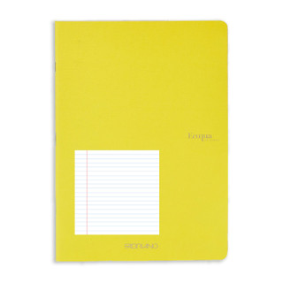 Fabriano EcoQua A4 Staplebound Lined Notebook
