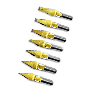 Speedball C Nib, Set of 7