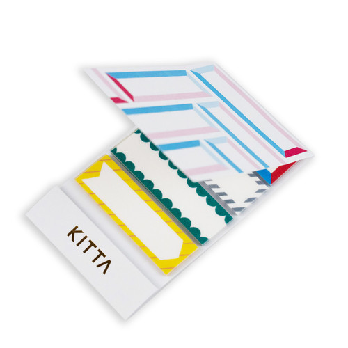 KITTA Basic Washi Tape Pack 15mm, Frame 2