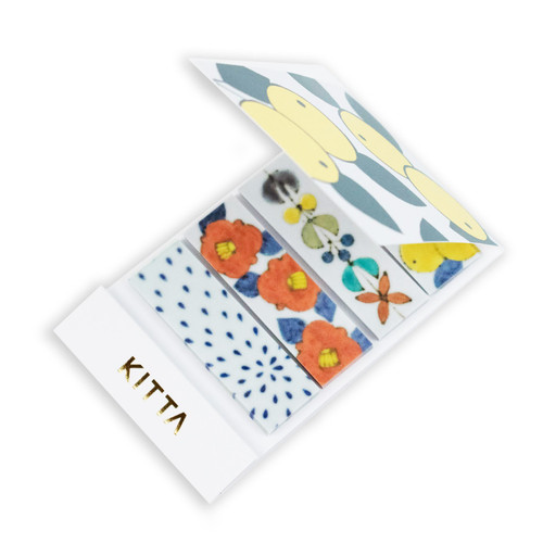 King Jim KITTA Basic Washi Tape Pack 15mm, Pottery