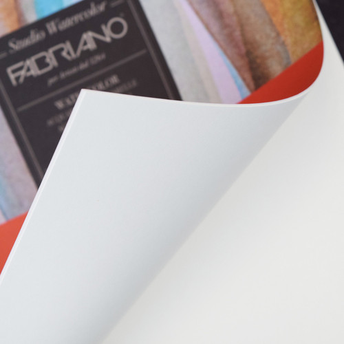Fabriano Studio Watercolor Pad 140lb Hot Press