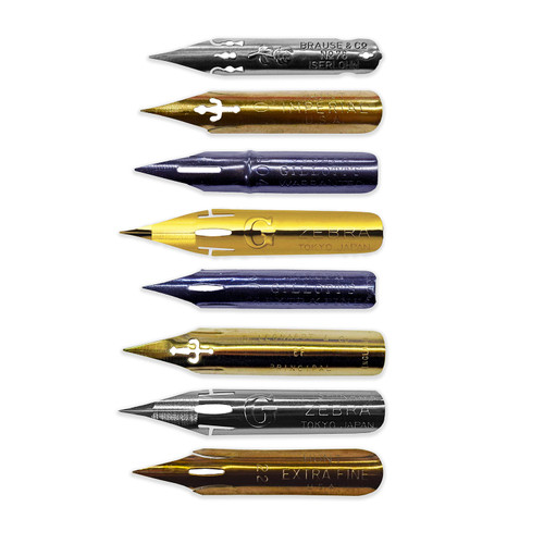 Suzanne Cunningham's Favorite Pointed Nibs