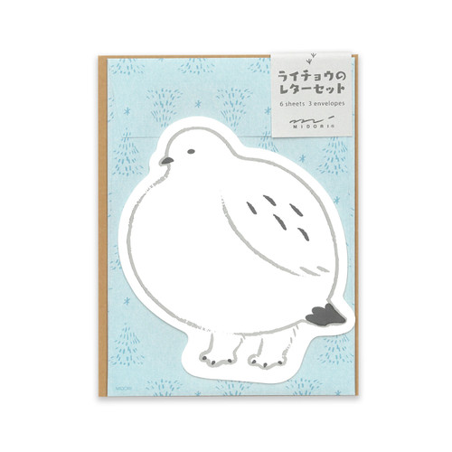 Midori Bird Shape Letter Set 86925-006