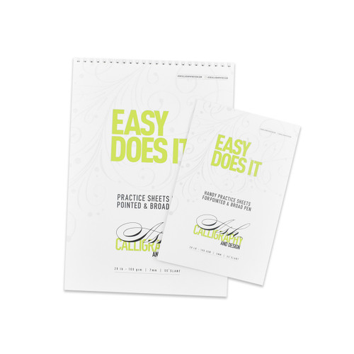 Ash Calligraphy + Design Ash Calligraphy Easy Does It Pad - NEW SIZE Ash Calligraphy + Design Ash Calligraphy Easy Does It Pad - NEW SIZE