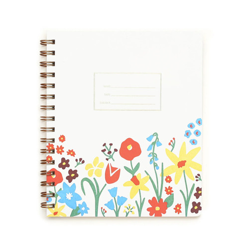 Shorthand Lined Notebook, Super Bloom