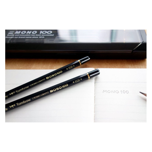 Tombow MONO 100 Pencil, HB - Pack of 12