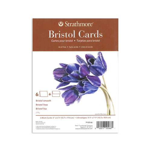 Strathmore 400 Series Bristol Cards, 5" x 7"