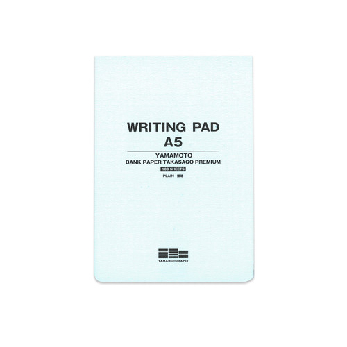 Yamamoto Writing Pad A5, Bank Paper Takasago Premium