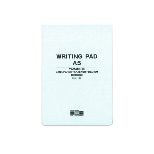 Yamamoto Writing Pad A5, Bank Paper Takasago Premium Yamamoto Writing Pad A5, Bank Paper Takasago Premium
