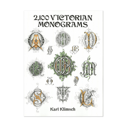  2,100 Victorian Monograms by Karl Klimsch 