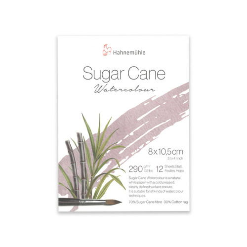 Hahnemuhle Natural Line, Sugar Cane Watercolour Mini Pad, 12 Shts Hahnemuhle Natural Line, Sugar Cane Watercolour Mini Pad, 12 Shts