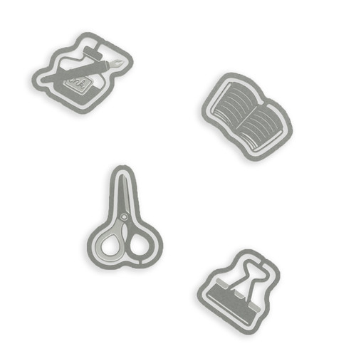  Midori Etching Stationery Clips 