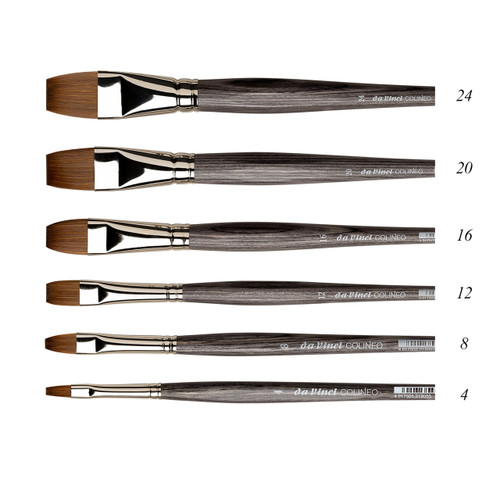  da Vinci COLINEO Synthetic Kolinsky Flat, Series 5822 