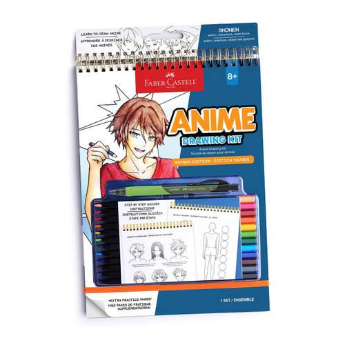  Faber-Castell Anime Drawing Kit - Shonen 
