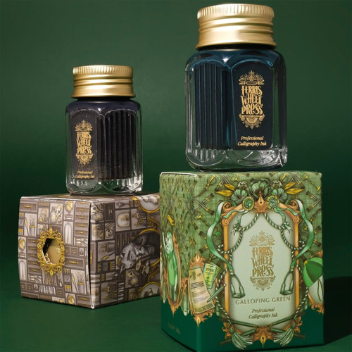  Ferris Wheel Press 28ml Calligraphy Ink, Galloping Green 