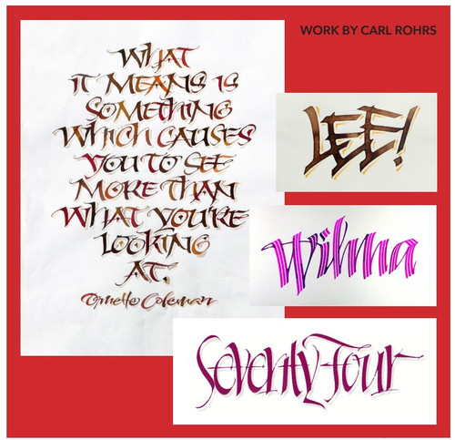 Letters Cali Style 2026 - Modern Pen Madness - Carl Rohrs 