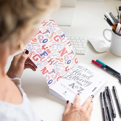  Creative Hand Lettering from A to Z by Kate Forrester 