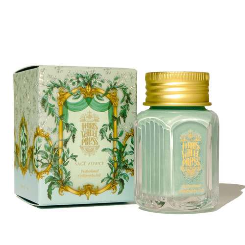 Ferris Wheel Press 28ml Calligraphy Ink, Sage Advice