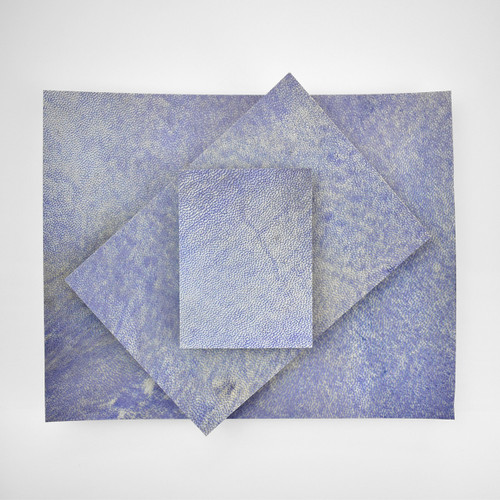  Pergamena Parchment Goatskin, Dyed Prepared - BLUE 