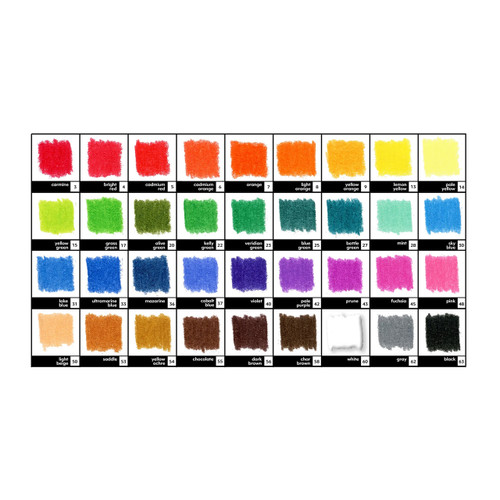 with 36 Colored Pencil Set by with  - Art Tools to Go With You 