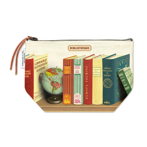 Cavallini & Co. Cavallini & Co Pen Pouch, Library 