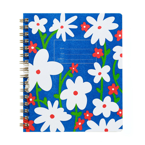 Iron Curtain Press Shorthand Lined Notebook, Wild Flowers 