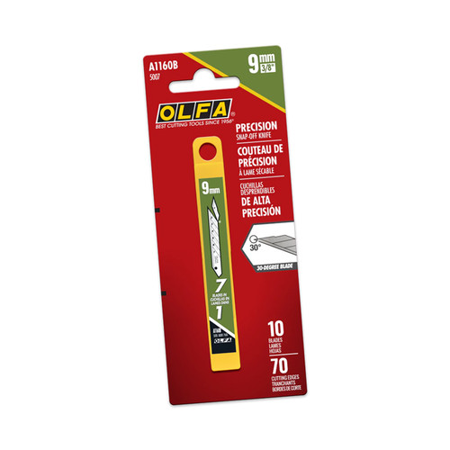 OLFA Graphics Snap Blades for SAC-1, 10pk