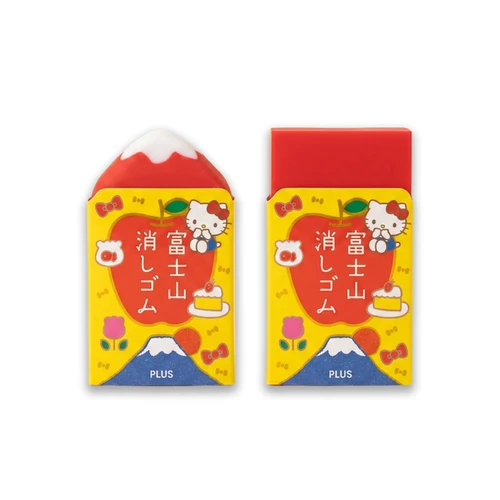 PLUS Plus Air-in Plastic Eraser, Mt. Fuji 2-Pack 