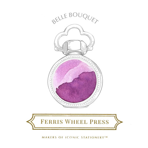Ferris Wheel Press 38ml Fountain Pen Ink, Belle Bouquet