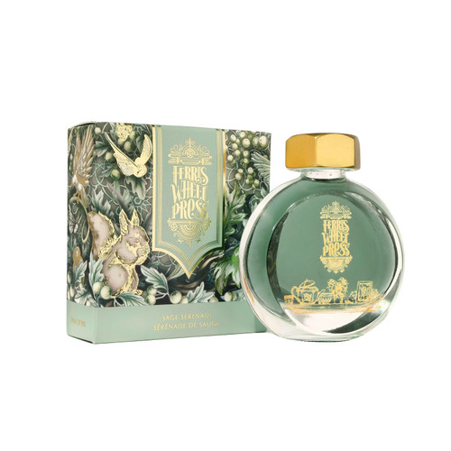 Ferris Wheel Press 38ml Fountain Pen Ink, Sage Serenade
