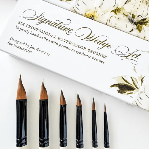 inkmethis Signature Wedge Brush Set by inkmethis x Jen Sweeney 