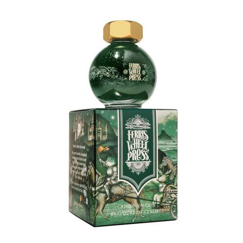  Ferris Wheel Press 20ml FerriTales Fountain Pen Ink, Ashen Valour 